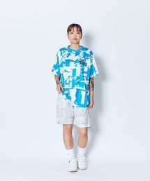 AKTR CUT-UP CAMO AKT LOCAL LOOSE FIT SP TEE（アクター カットアップ カモ AKT ローカル ルーズフィット SP ティー）
