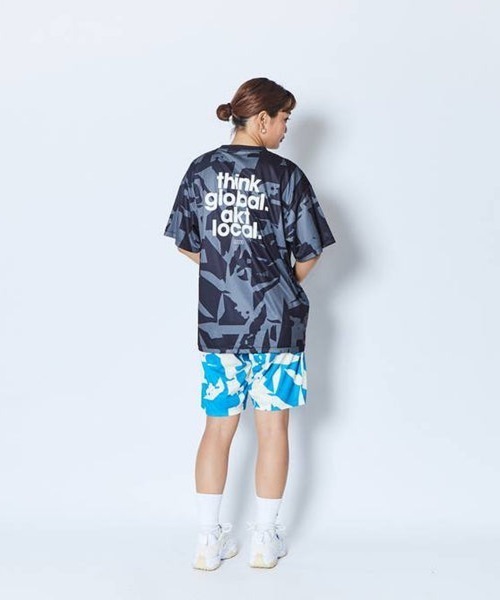 AKTR(アクター)の「AKTR CUT-UP CAMO AKT LOCAL LOOSE FIT SP TEE(アクター カットアップ カモ AKT ローカル ルーズフィット SP ティー)(Tシャツ/カットソー・メンズ・ブラック系/ブルー系・MEDIUM/LARGE/X-LARGE/XX-LARGE)」の7枚目の写真