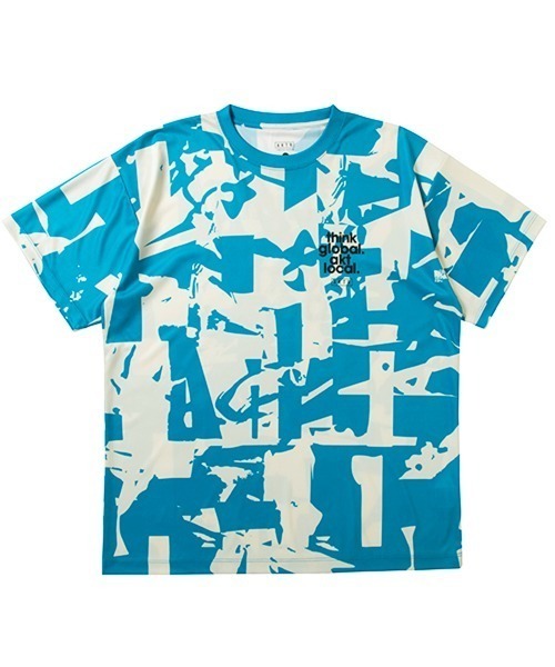 AKTR(アクター)の「AKTR CUT-UP CAMO AKT LOCAL LOOSE FIT SP TEE(アクター カットアップ カモ AKT ローカル ルーズフィット SP ティー)(Tシャツ/カットソー・メンズ・ブラック系/ブルー系・MEDIUM/LARGE/X-LARGE/XX-LARGE)」の8枚目の写真
