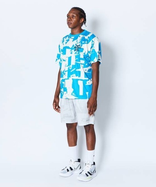 AKTR(アクター)の「AKTR CUT-UP CAMO AKT LOCAL LOOSE FIT SP TEE(アクター カットアップ カモ AKT ローカル ルーズフィット SP ティー)(Tシャツ/カットソー・メンズ・ブラック系/ブルー系・MEDIUM/LARGE/X-LARGE/XX-LARGE)」の13枚目の写真