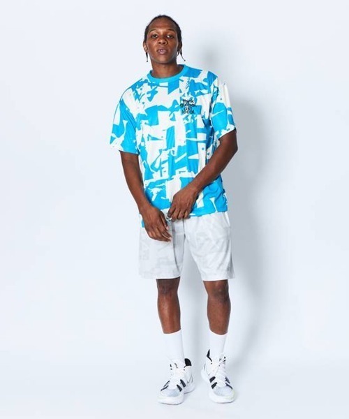 AKTR(アクター)の「AKTR CUT-UP CAMO AKT LOCAL LOOSE FIT SP TEE(アクター カットアップ カモ AKT ローカル ルーズフィット SP ティー)(Tシャツ/カットソー・メンズ・ブラック系/ブルー系・MEDIUM/LARGE/X-LARGE/XX-LARGE)」の15枚目の写真
