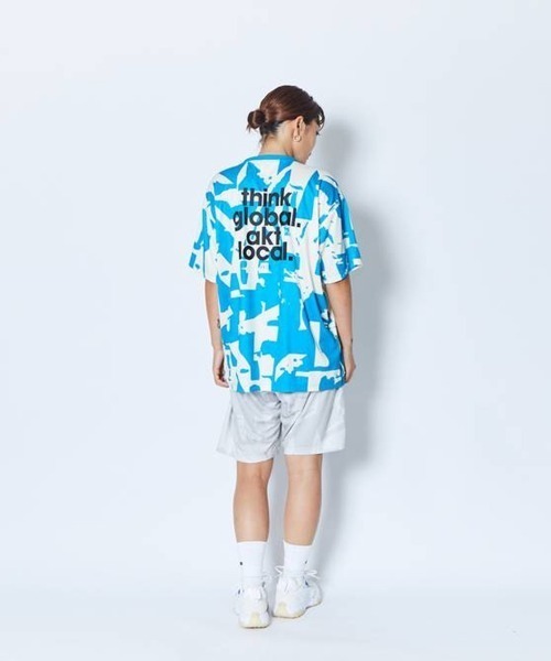 AKTR(アクター)の「AKTR CUT-UP CAMO AKT LOCAL LOOSE FIT SP TEE(アクター カットアップ カモ AKT ローカル ルーズフィット SP ティー)(Tシャツ/カットソー・メンズ・ブラック系/ブルー系・MEDIUM/LARGE/X-LARGE/XX-LARGE)」の20枚目の写真