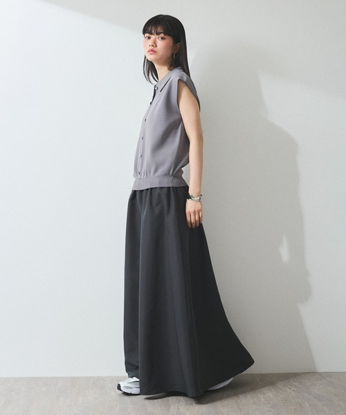 WEB限定】ニットベストドッキングワンピース（ワンピース