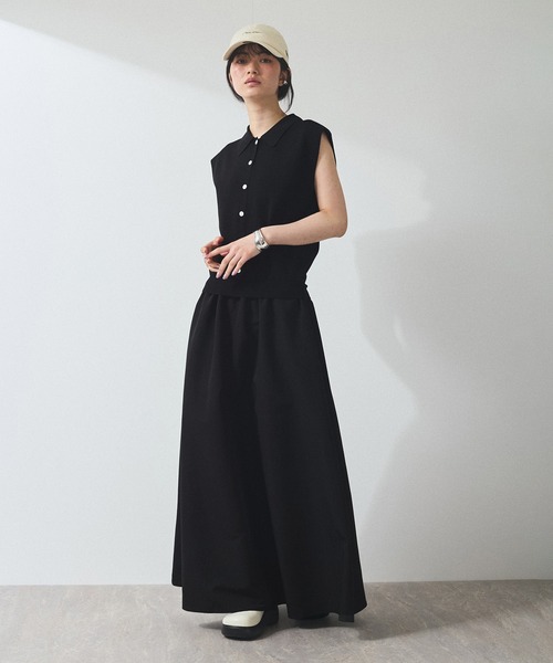 ADAM ET ROPE'（アダムエロペ）の「【WEB限定】ハーフZIPニット