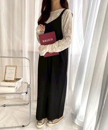 merrylatte | ダブルストラップオールインワン(つなぎ/オールインワン)