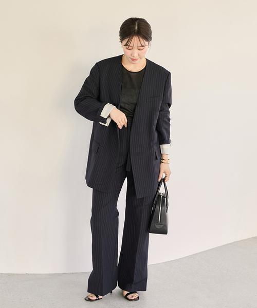 plage（プラージュ）の「《追加》MAISON CANAU / メゾン カナウ ROUND BOSTON Sバッグ（ハンドバッグ・レディース・ブラック/グレー・FREE）」の8枚目の写真