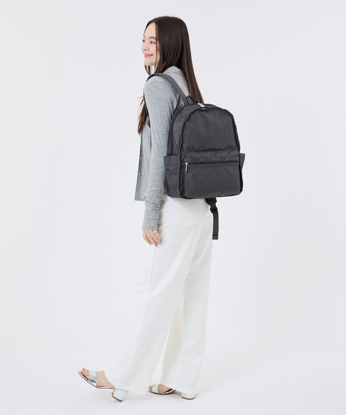 LeSportsac(レスポートサック)の「ROUTE BACKPACK サンダー(バックパック/リュック・レディース・グレー・FREE)」の3枚目の写真