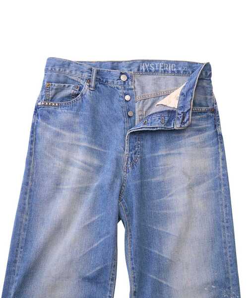 HYSTERIC GLAMOUR genzai バギーデニムパンツ　青　Lサイズ HYSTERIC GLAMOUR genzai Track Pants – YZ