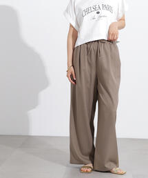 N.（N. Natural Beauty Basic） | ウエストギャザーイージーパンツ(その他パンツ)