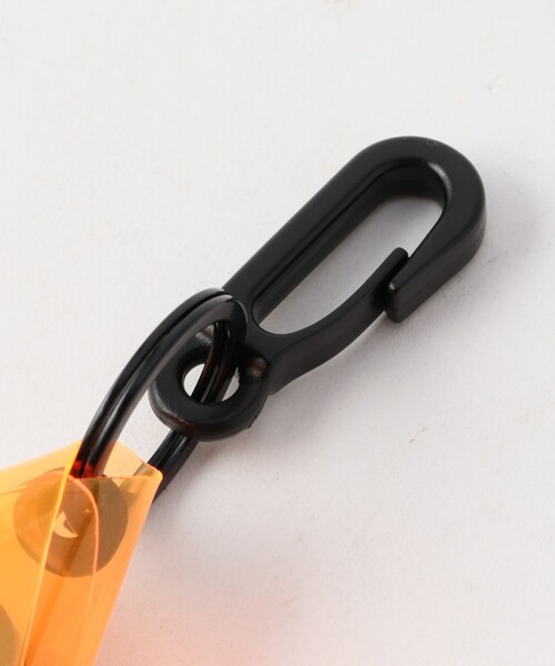 POLeR(ポーラー)の「POLeR/ポーラー PVC TRYANGLE COIN CASE(コインケース・メンズ・ブラック/シルバー/オレンジ・ONE SIZE)」の6枚目の写真