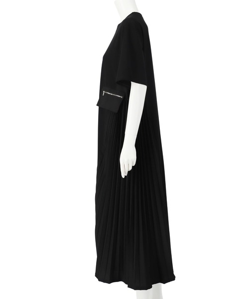 ANAP（アナップ）の「切り替えプリーツTシャツワンピース（ワンピース・レディース・グレー/ブラック・FREE）」の8枚目の写真