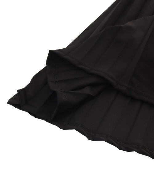 ANAP（アナップ）の「切り替えプリーツTシャツワンピース（ワンピース・レディース・グレー/ブラック・FREE）」の9枚目の写真