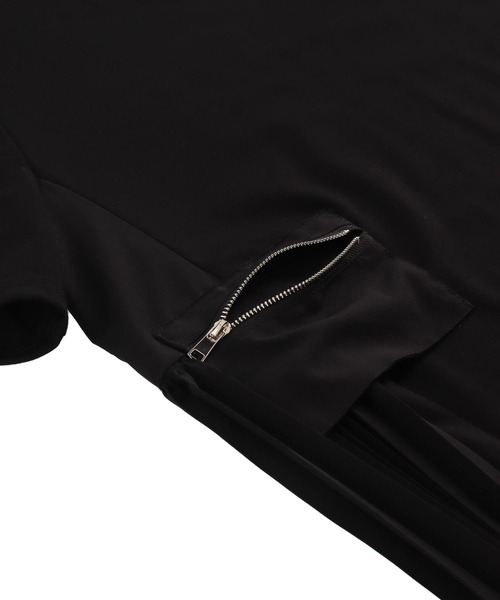 ANAP（アナップ）の「切り替えプリーツTシャツワンピース（ワンピース・レディース・グレー/ブラック・FREE）」の10枚目の写真