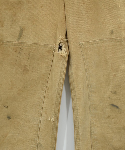 激渋　パッチワーク　ボロ　ビンテージ　カーハート　オーバーオール グランジ SUPER PAY DAY DENIM COVERALL（DARK COLOR & GOOD CONDITION
