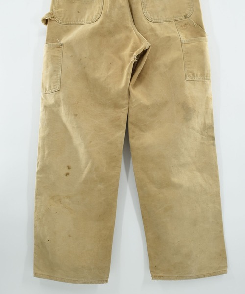 vintage　Carhartt ベージュ オーバーオール Etoffe Vintage CARHARTT Duck オーバーオール を通販 | ETOFFE