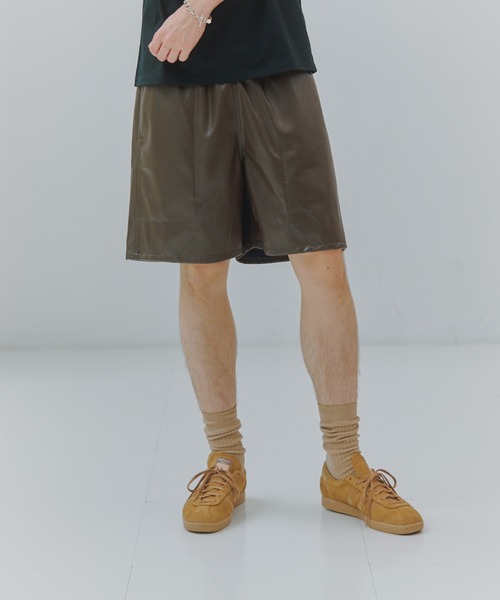 MILITARY(ミリタリー)の「【SETUP7】PU Urban Baggy Shorts / PUアーバンバギーショーツ(その他パンツ・メンズ・ブラック/グレー/ブラウン・M/L)」の11枚目の写真