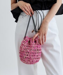 GALLEST | 【The Bagmati】ABACA巾着バッグ(ハンドバッグ)