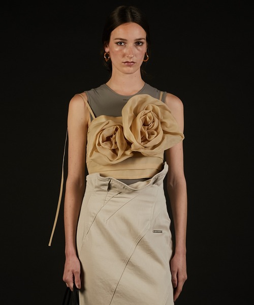 タグ付き新品　プランクプロジェクト　ボディーピアス　キャミソール　ビスチェ セール】ローズビスチェ / Rose Bustier（その他トップス
