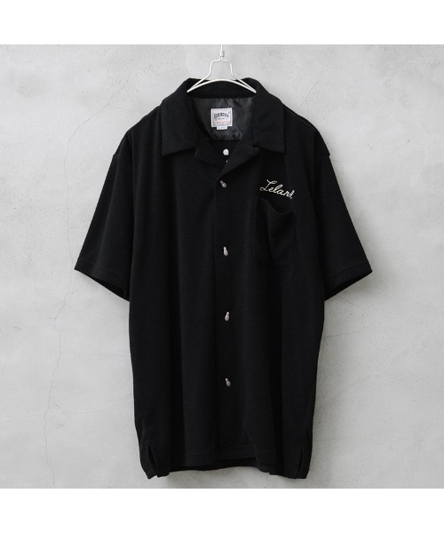 HOUSTON(ヒューストン)の「HOUSTON 41230 PILE BOELING SHIRT(VIETNAM)(シャツ/ブラウス・メンズ・ブラック/ピンク・L/XL/XXL/M)」の5枚目の写真