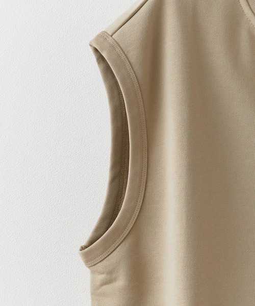 FOG ESSENTIALS（エフオージーエッセンシャルズ）の「FOG ESSENTIALS/エッセンシャルズ FULL ZIP SS SWEAT VEST ベスト メンズ 夏物 夏服（ベスト・メンズ・ヘザーグレー/タン・XL/L/M/S）」の7枚目の写真