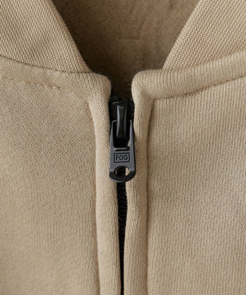 FOG ESSENTIALS（エフオージーエッセンシャルズ）の「FOG ESSENTIALS/エッセンシャルズ FULL ZIP SS SWEAT VEST ベスト メンズ 夏物 夏服（ベスト・メンズ・ヘザーグレー/タン・XL/L/M/S）」の6枚目の写真