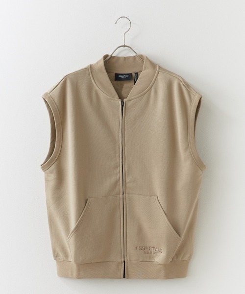 FOG ESSENTIALS（エフオージーエッセンシャルズ）の「FOG ESSENTIALS/エッセンシャルズ FULL ZIP SS SWEAT VEST ベスト メンズ 夏物 夏服（ベスト・メンズ・ヘザーグレー/タン・XL/L/M/S）」の22枚目の写真