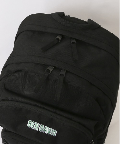 BEN DAVIS(ベンデイビス)の「BEN DAVIS ベンデイビス CLASS DAYPACK BDW-8306(バックパック/リュック・レディース・ブラック×ホワイト/ブラック×レッド/ブラック×グリーン・FREE)」の8枚目の写真