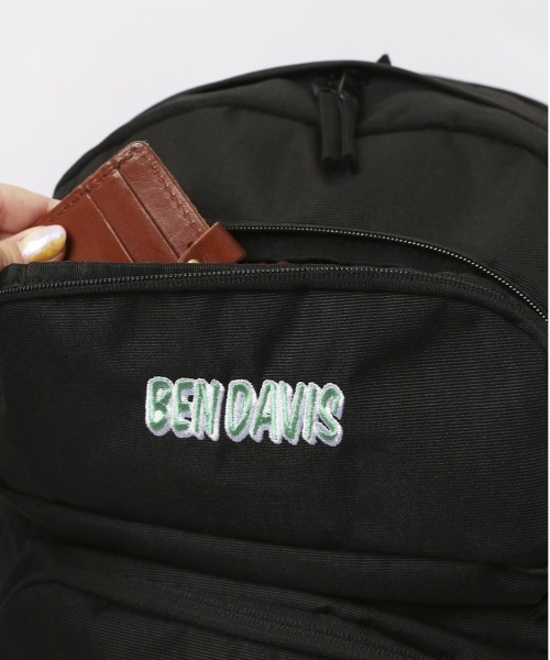 BEN DAVIS(ベンデイビス)の「BEN DAVIS ベンデイビス CLASS DAYPACK BDW-8306(バックパック/リュック・レディース・ブラック×ホワイト/ブラック×レッド/ブラック×グリーン・FREE)」の13枚目の写真