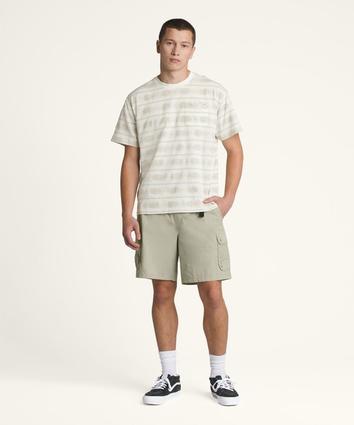 VANS(バンズ)の「VANS PREMIUM SHOREBREAK ニットシャツ(Tシャツ/カットソー・メンズ・ベージュ・MEDIUM/LARGE/X-LARGE/SMALL/XX-LARGE)」の2枚目の写真