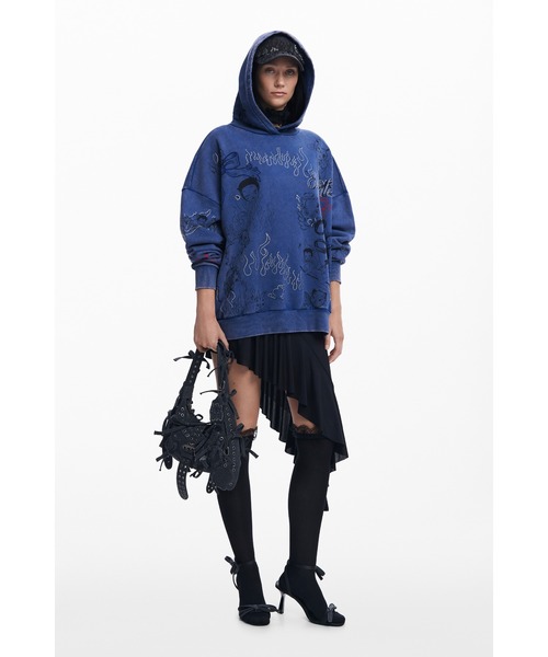 ♥新品未使用♥Desigual マリアエスコテ スウェット 長袖 セール】【Desigual×Maria Escote】フロント&バックデザイン