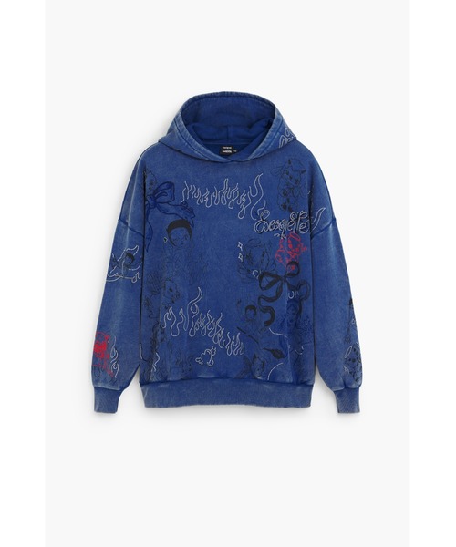 ♥新品未使用♥Desigual マリアエスコテ スウェット 長袖 セール】【Desigual×Maria Escote】フロント&バックデザイン