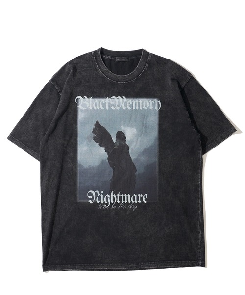 TETE HOMME（テットオム）の「展開店舗限定 グラフィックプリントTシャツ（Tシャツ/カットソー・メンズ・ブラック系5/ブラック系1/ブラック系3/ブラック系2/ブラック系4・MEDIUM/LARGE）」の7枚目の写真