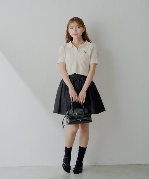 Chico（チコ）の「リボンベルトボストンバッグ（ボストンバッグ・レディース・ブラック/アイボリー/ブラウン/レッド・FREE）」の14枚目の写真