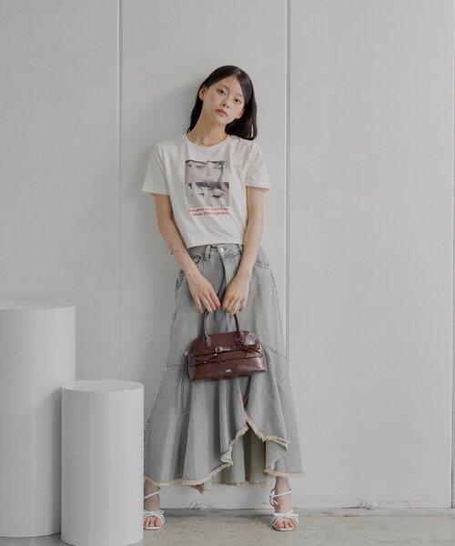 Chico（チコ）の「リボンベルトボストンバッグ（ボストンバッグ・レディース・ブラック/アイボリー/ブラウン/レッド・FREE）」の17枚目の写真