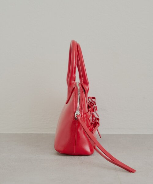 Chico（チコ）の「リボンベルトボストンバッグ（ボストンバッグ・レディース・ブラック/アイボリー/ブラウン/レッド・FREE）」の19枚目の写真