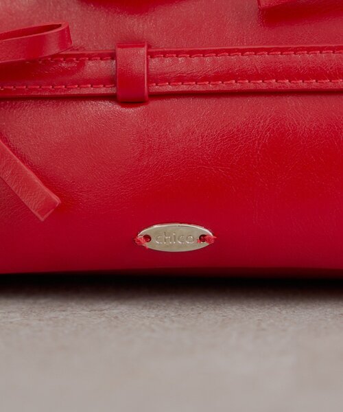 Chico（チコ）の「リボンベルトボストンバッグ（ボストンバッグ・レディース・ブラック/アイボリー/ブラウン/レッド・FREE）」の22枚目の写真