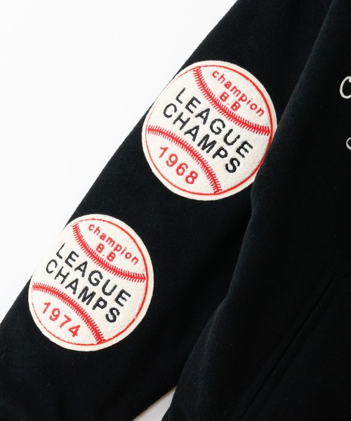 Champion（チャンピオン）の「【Champion/チャンピオン】メンズ メンズカジュアル アワードジャケット（その他アウター・メンズ・ネイビー/ダークグリーン/ブラック・LARGE/MEDIUM/X-LARGE）」の10枚目の写真