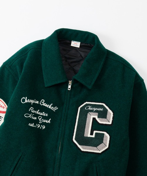 Champion（チャンピオン）の「【Champion/チャンピオン】メンズ メンズカジュアル アワードジャケット（その他アウター・メンズ・ネイビー/ダークグリーン/ブラック・LARGE/MEDIUM/X-LARGE）」の13枚目の写真