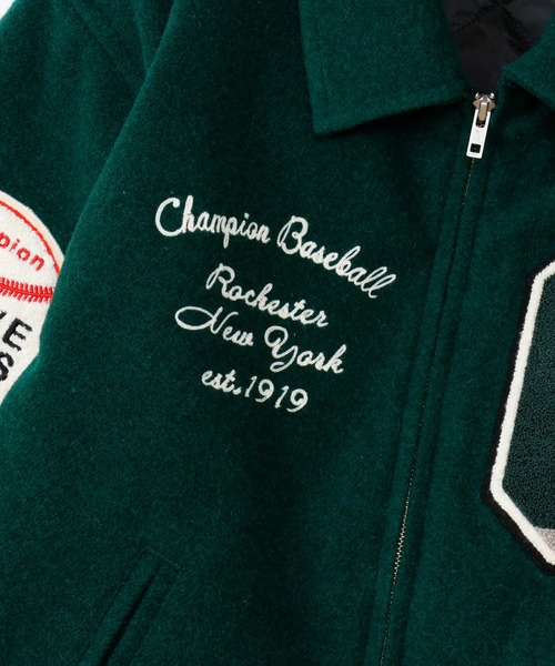 Champion（チャンピオン）の「【Champion/チャンピオン】メンズ メンズカジュアル アワードジャケット（その他アウター・メンズ・ネイビー/ダークグリーン/ブラック・LARGE/MEDIUM/X-LARGE）」の17枚目の写真