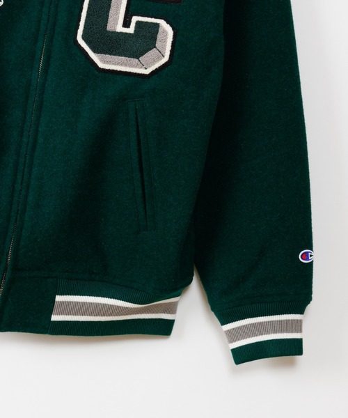 Champion（チャンピオン）の「【Champion/チャンピオン】メンズ メンズカジュアル アワードジャケット（その他アウター・メンズ・ネイビー/ダークグリーン/ブラック・LARGE/MEDIUM/X-LARGE）」の18枚目の写真
