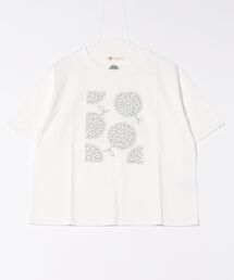 (BD)【BARNDOOR】ダリア 刺繍 Tシャツ