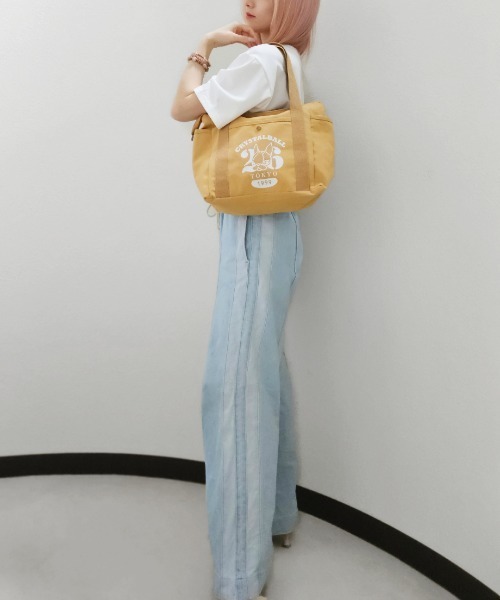 CRYSTAL BALL（クリスタルボール）の「フェルム（トートバッグ・レディース・ブラック/キャメル/ホワイト・FREE）」の14枚目の写真