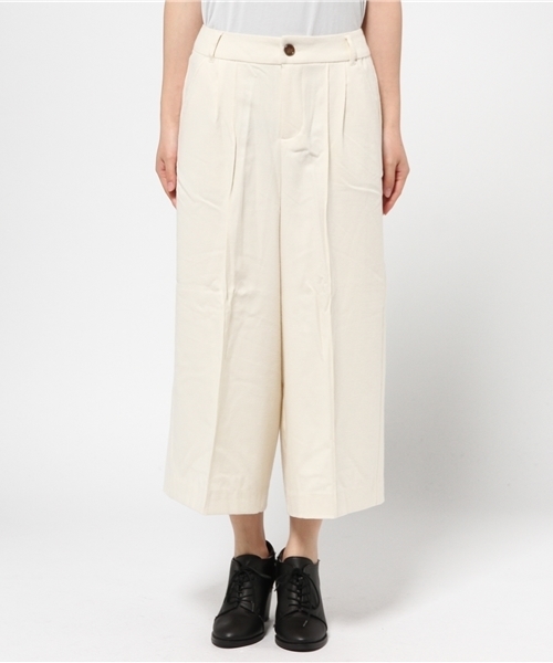 CIAOPANIC TYPY(チャオパニックティピー)の「起毛ストレッチタックワイドパンツ(その他パンツ・レディース・アイボリー/グレー/ネイビー・SMALL/MEDIUM)」の5枚目の写真