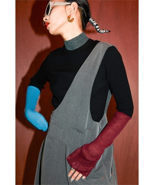 SHEER LAYERED TURTLE KT（ニット/セーター）｜OMMO（オーエムエムオー