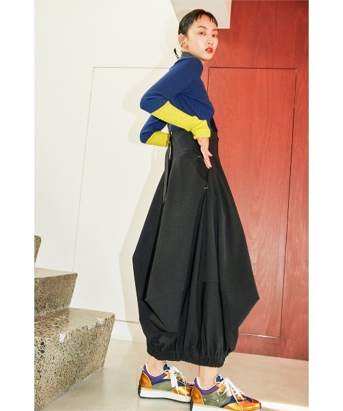 ommo ニット 長袖 トップス SHEER LAYERED TURTLE KT セール】SHEER LAYERED TURTLE KT（ニット/セーター）｜OMMO（オーエム