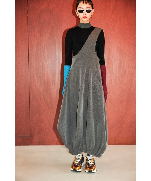 ommo ニット 長袖 トップス SHEER LAYERED TURTLE KT OMMO ONLINE STORE / SHEER LAYERED TURTLE KT