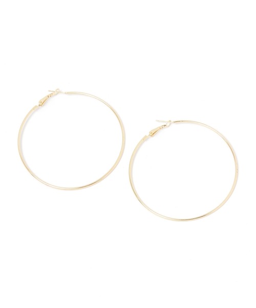 GEORGE'S(ジョージズ)の「BIGホソフープピアス(ピアス(両耳用)・レディース・その他/イエロー・FREE)」の7枚目の写真