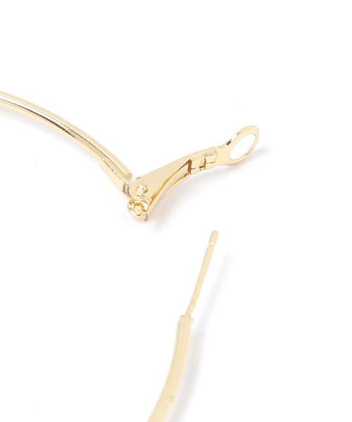 GEORGE'S(ジョージズ)の「BIGホソフープピアス(ピアス(両耳用)・レディース・その他/イエロー・FREE)」の8枚目の写真