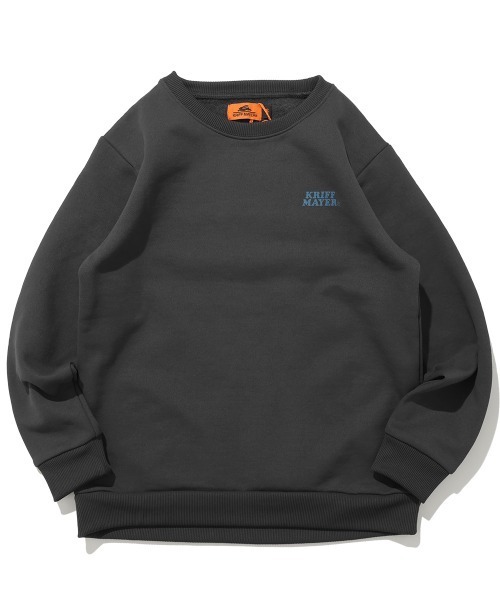 KRIFF MAYER Kid's Collection(クリフメイヤーキッズコレクション)の「【伸縮性・あたたかい】裏起毛クルー(クリフラビット)(スウェット・キッズ・レッド/ブラウン/ナチュラル/チャコール/カラフル・140/160/150/130/120/170)」の10枚目の写真