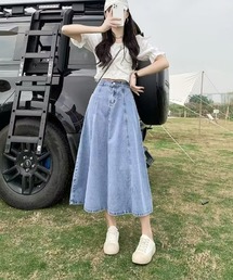 REBALANCE（リバランス）の「デニムスカート（スカート）」